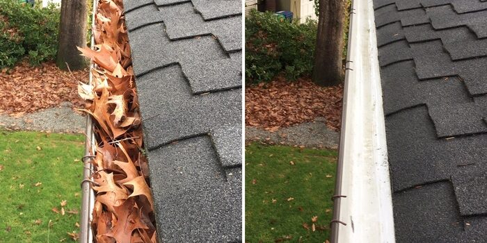 If you’re a Pacific Northwest homeowner, you’ve navigated our rainy season before. But while the grey skies might be old news for you, they can do a number on your property. A professional gutter cleaning service is a simple way to protect your home - and your investment! OUR GUTTER CLEANING SOLUTION We know that gutter cleaning isn’t just a component of your property maintenance checklist: It’s an essential component. That’s why our professionals deliver a thorough service to protect your investment. We use a time-tested method to clean your gutters and prepare them for reliable service. First, you can get an instant bid right from our website to get an estimate for the project. After making an appointment that suits your calendar, our team will: Arrive trained, courteous, and ready for service If needed, remove lawn ornamentation to prepare the worksite Safely position ladders around the perimeter of your home Remove debris and buildup from your gutter system Clear clogs from your downspouts Test the gutter system to make sure it runs smoothly Leave your gutters clean and ready to protect your home a4e4263a-f074-11eb-8183-a0369f10330e Get A Free Estimate YOUR GUTTER CLEANING GUARANTEE With gutter cleaning from Squeegee Pros, you are investing in the quality of your property. Our team delivers a professional service that will: Prevent flooding into your basement and around foundation Stop erosion to your landscaping and soil Kill mold and mildew to prevent a costly issue down the road Keep out infestations from insects and rodents Your gutters the tool that every home needs. Your property relies on this system when rain is in the forecast - and they let you approach any weather with peace of mind. Let Squeegee Pros meet your gutter cleaning needs all year long!